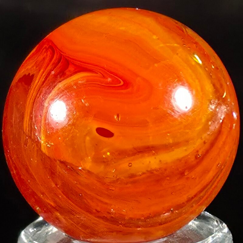 Christensen Electric Orange Slag HUGE .85 NM