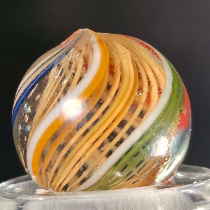 German Handmade HTF Peach latt .58 Mint(-)