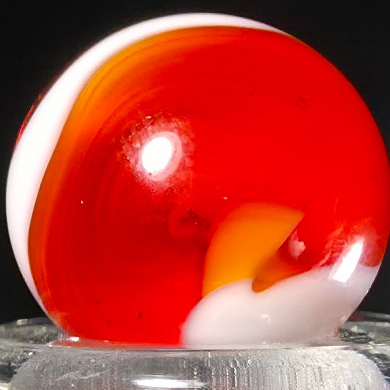 Akro Auger Cherry Red .60 Mint