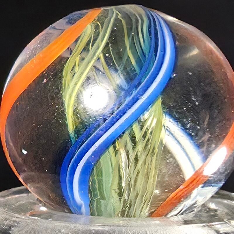 German Handmade Yellow Latt. .63 Gem Mint