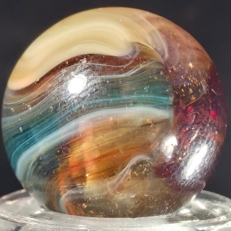 Vitro Extremely Rare Transparent Aqaumarine .67 Mint 9.6