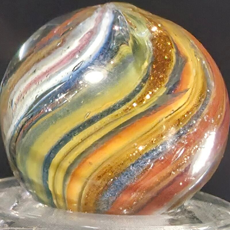 German End of Day Handmade Lutz Onionskin w/ AV .63 Mint(-)