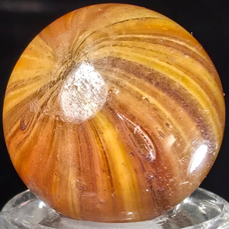 German Onion Fall Colors Faceted .73 Gem Mint 9.8