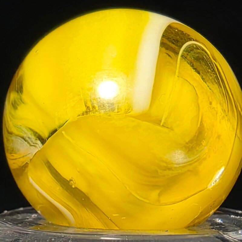 Christensen Electric Yellow Slag .65 2 Seam Wild Windows Mint 9.7