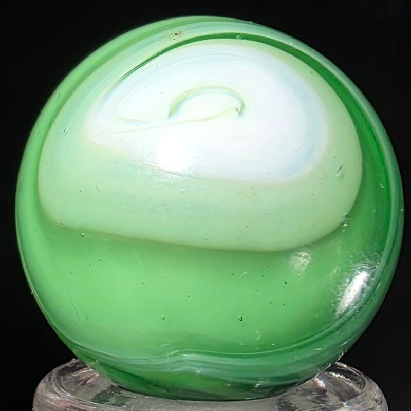 M.F.C Bright Green Slag .87 Intense 9 Mint (-)