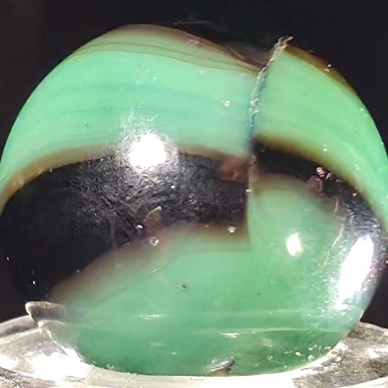 Marble King Green Hornet W/AV .64 Mint(-) 9.1