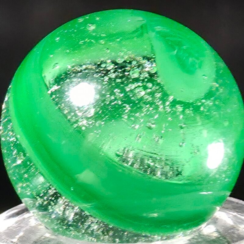 Akro Green Snake .64 Gem Mint 9.9