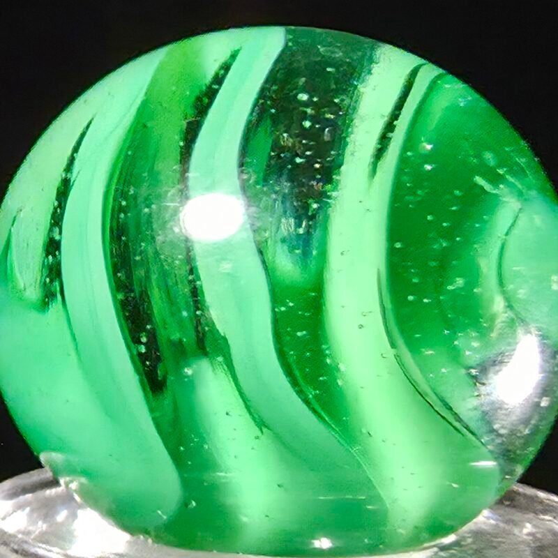 Akro Green Auger Cork .68 Gem Mint 9.8