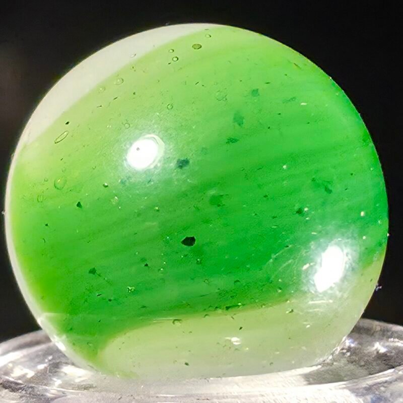 Akro Moss Agate Patch W/ AV .63 Gem Mint 9.8