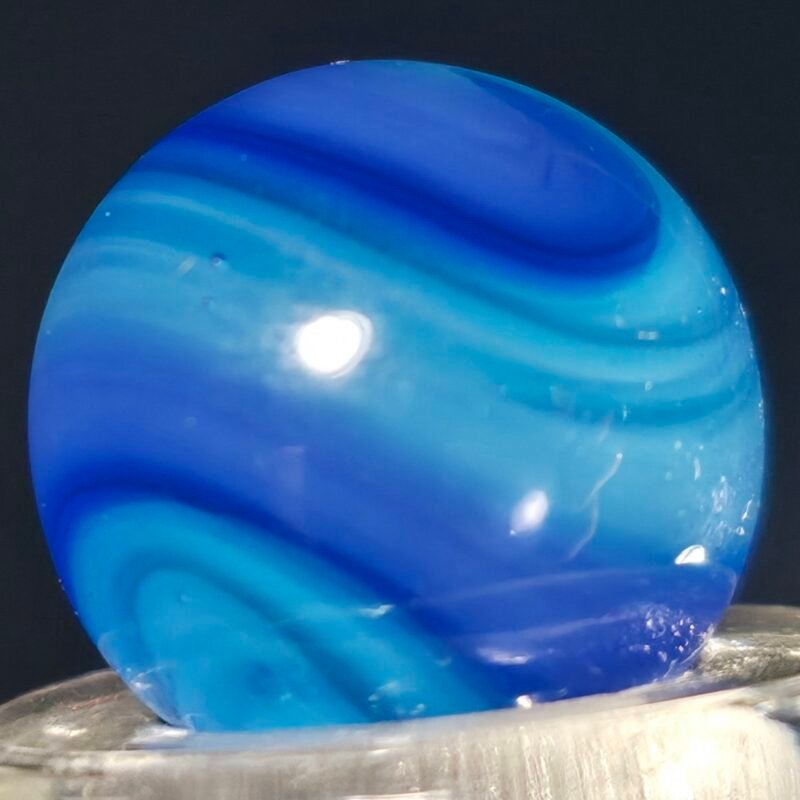 Akro 2 Color Cork on Vaseline Base .60 Gem Mint 9.9