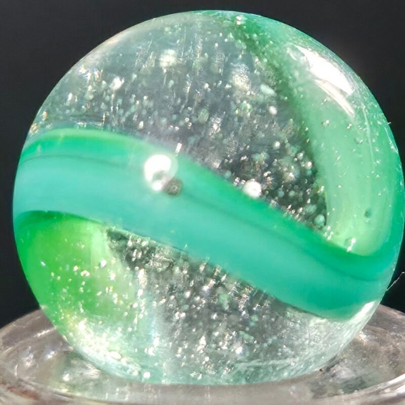 Akro 2 Tone Green Snake W/ AV Gem Mint 9.8