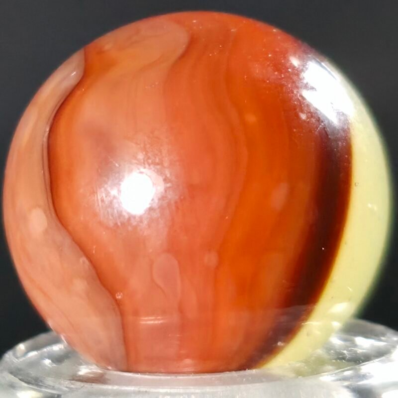 Akro Cherryade Oxblood Patch .70 Gem Mint 9.9