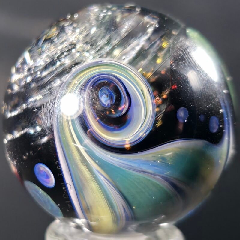 M Gong Signed Marble 2010 1.37 In