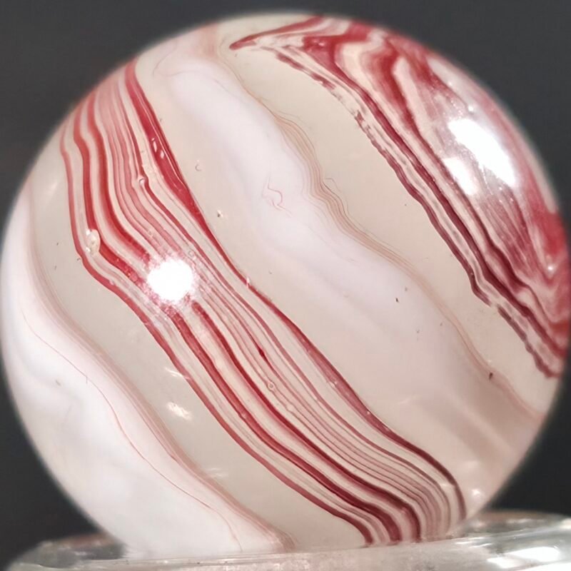 Akro Silver Ox Cork Insane Pattern! .75 Mint(-) 9.3