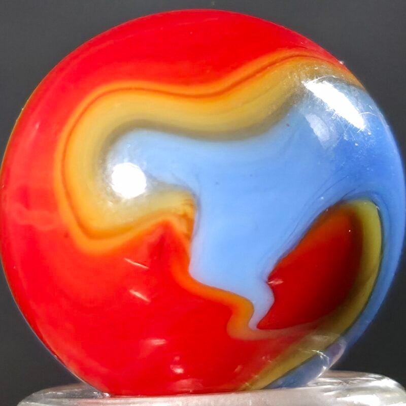 Akro 3 Color "Superman" Cork .83 Mint 9.6