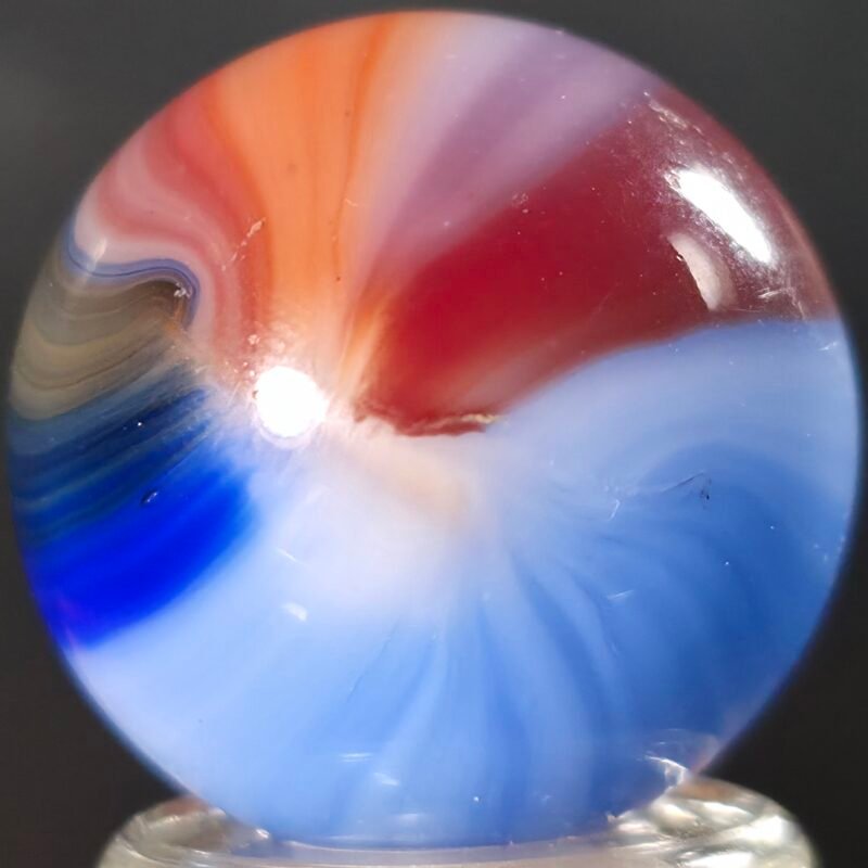 Akro Boulder 4 Color Patch .96 gem Mint 9.9