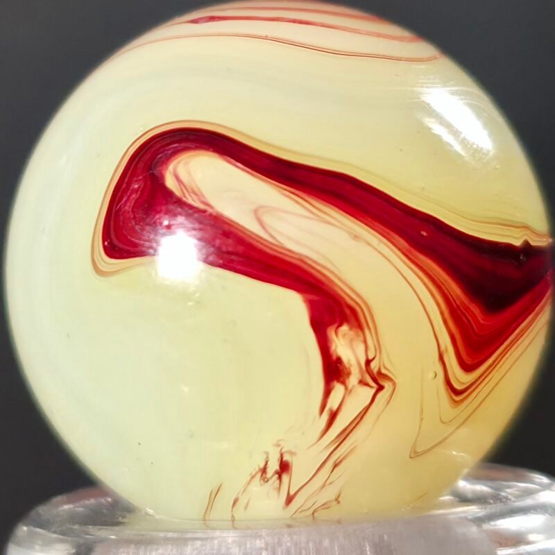 Akro Lemonade Oxblood Cork .75 Gem Mint 9.8