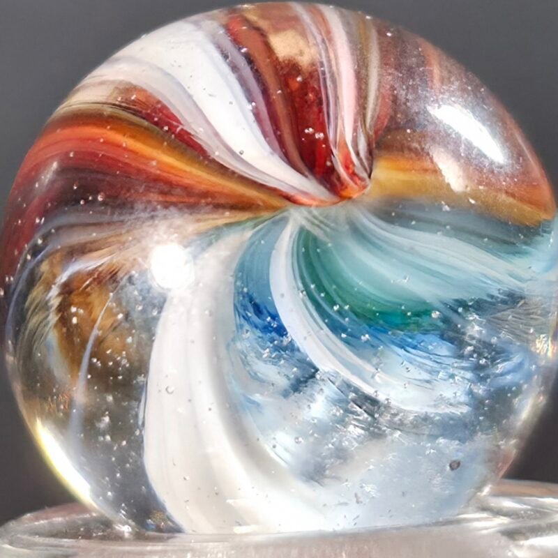 Akro Sparkler .69 great Color! Mint 9.7