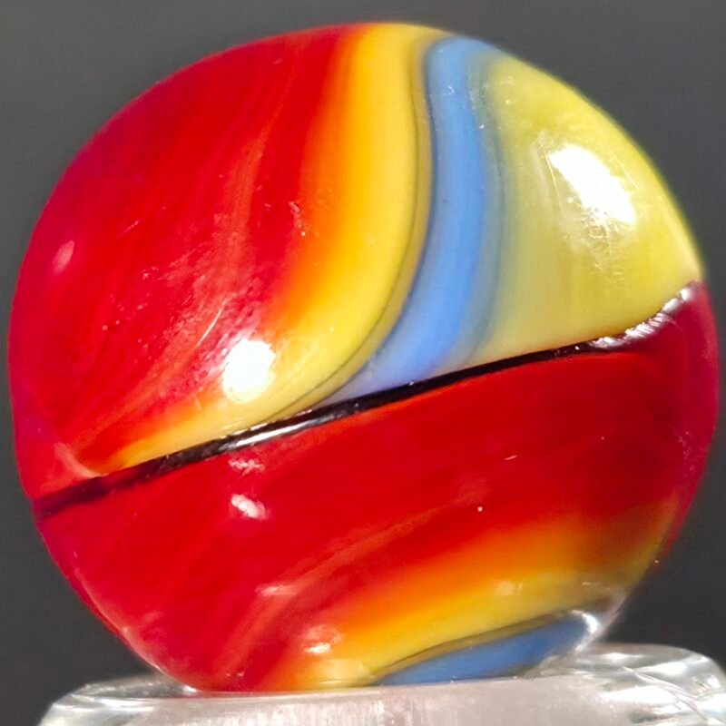 Akro 3 Color Special "Superman" Double Ingot .81 Mint(-) 9.4