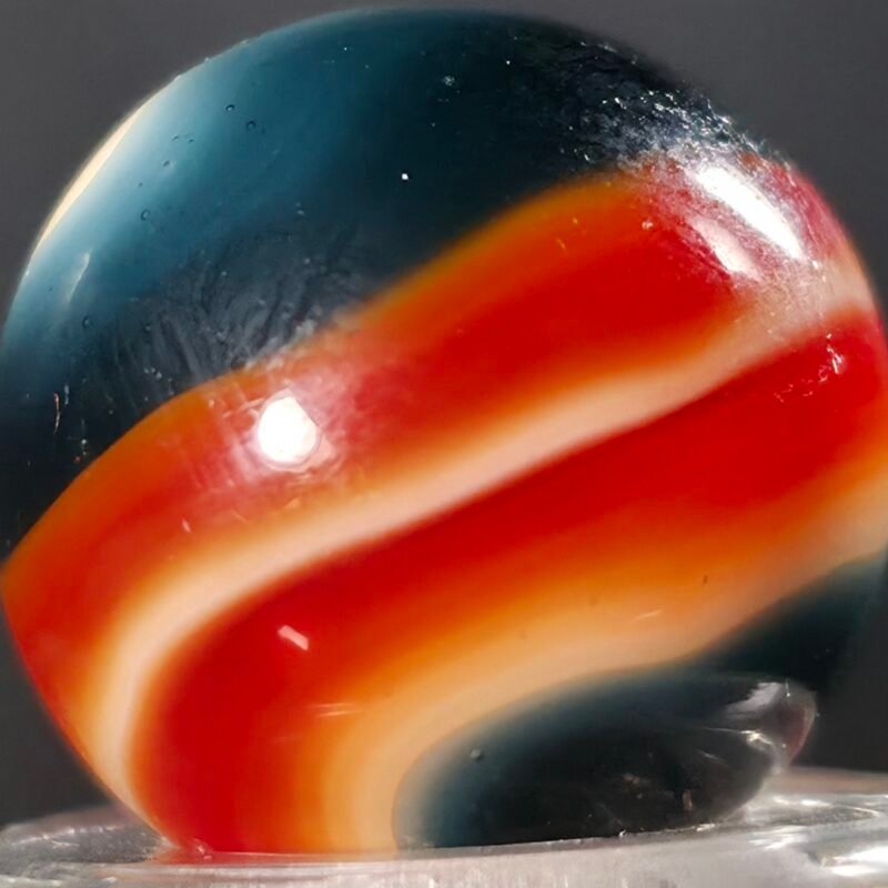 Akro Translucent Base "Rebel"Cork .67 Gem Mint 9.8