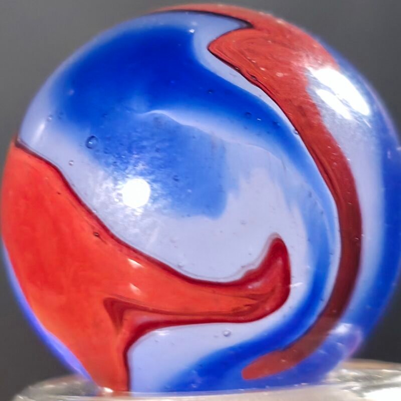 Akro Cobalt and OX Cork RARE UV Base .77 Mint(-)9.4