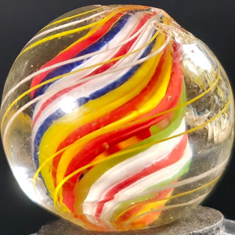 German Banded Colorful Solid Core .62 Mint 9.6