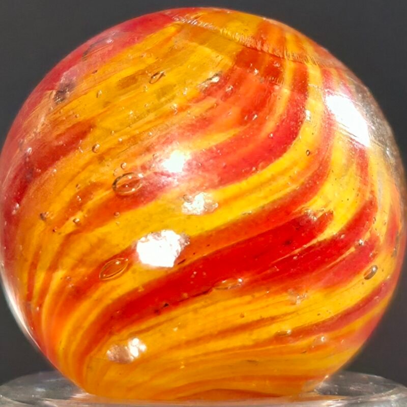 German Faceted Onion W/ Mica .76 Gem Mint 9.8