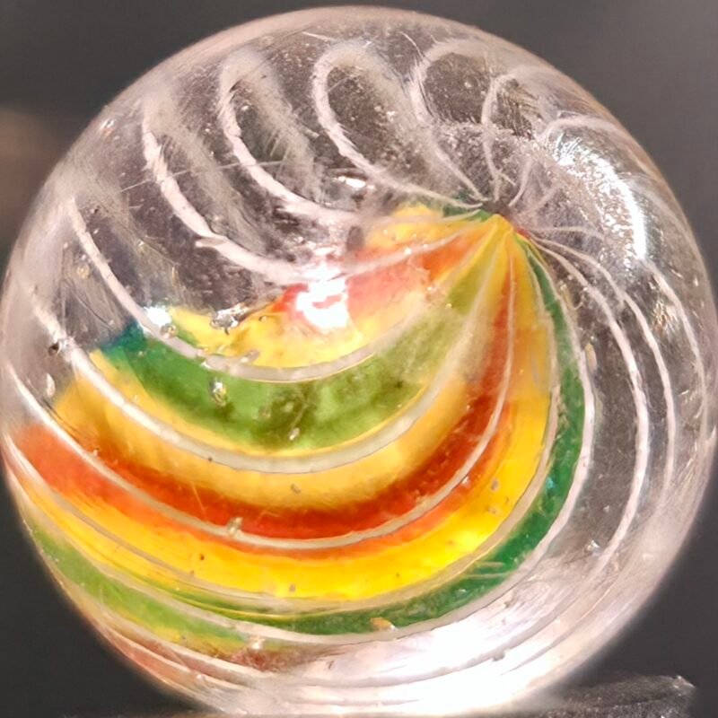 German Caged Solid Core Faceted .57 Gem Mint 9.8