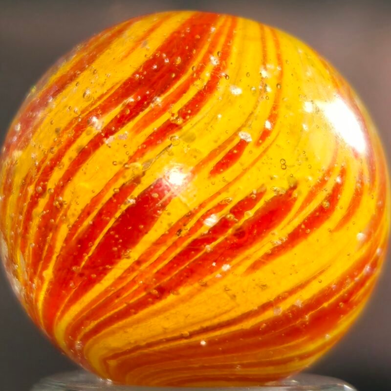 German Faceted Onionskin W/ Mica .95 Gem 9.8