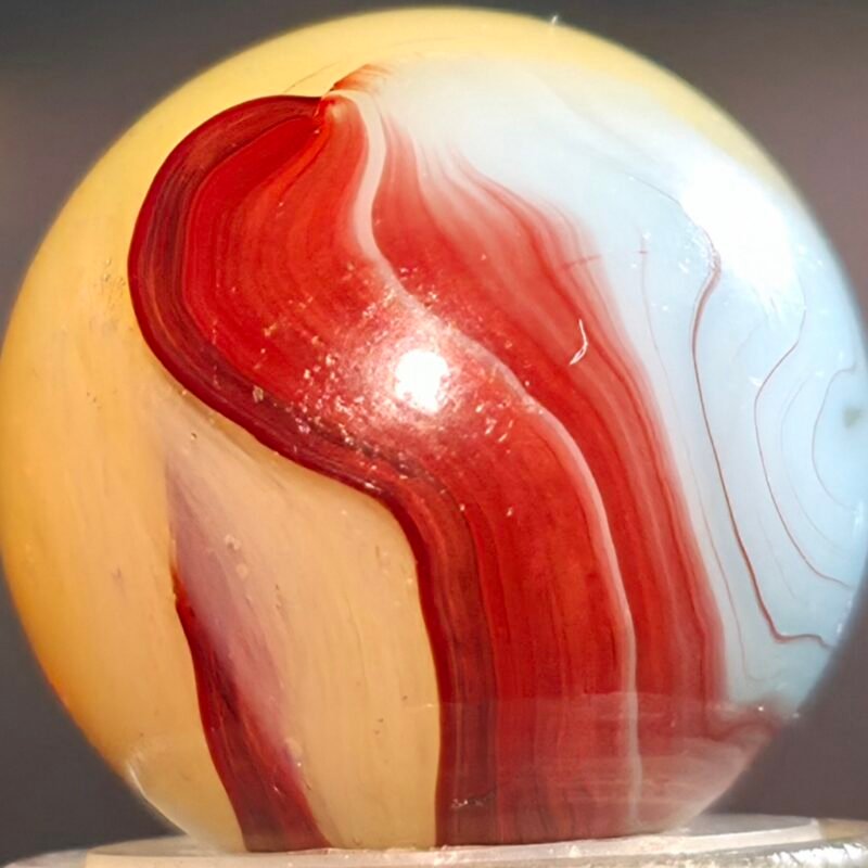 Akro Robins Egg Oxblood .61 M- 9.4