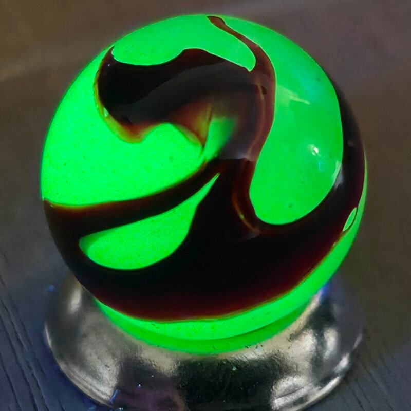 Akro Lemonade Oxblood .65 Gem 9.9